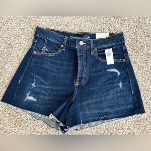 Old Navy Higher High Rise A-Line Denim Shorts